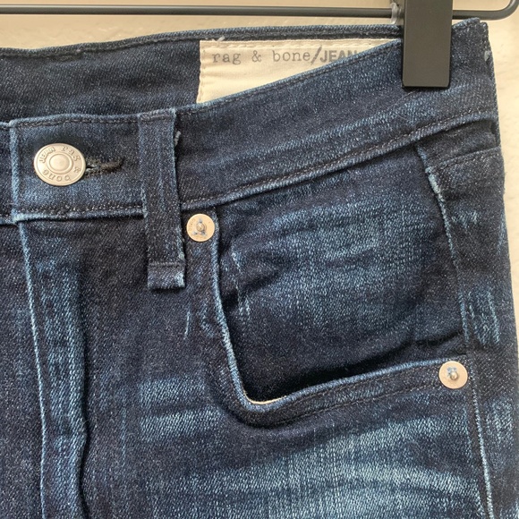 Rag & Bone Skinny Zipper Ankle Jean - Picture 6 of 8